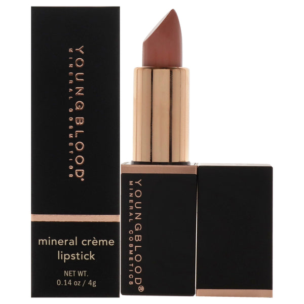 Youngblood Mineral Creme Lipstick - Blushin Nude by Youngblood for Women - 0.14 oz Lipstick