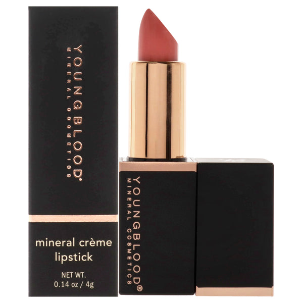 Youngblood Mineral Creme Lipstick - Coral Beach by Youngblood for Women - 0.14 oz Lipstick