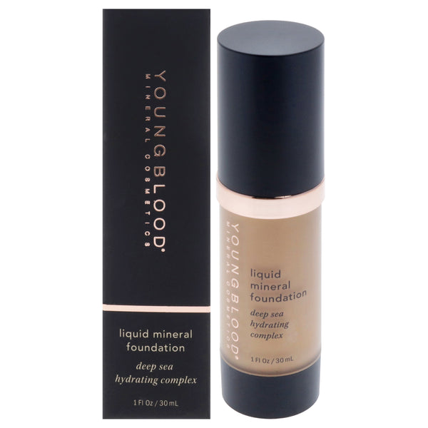 Youngblood Liquid Mineral Foundation - Golden Tan by Youngblood for Women - 1 oz Foundation