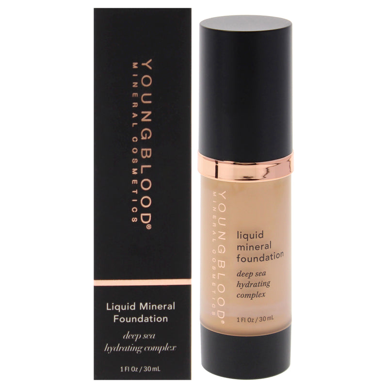 Youngblood Liquid Mineral Foundation - Pebble by Youngblood for Women - 1 oz Foundation