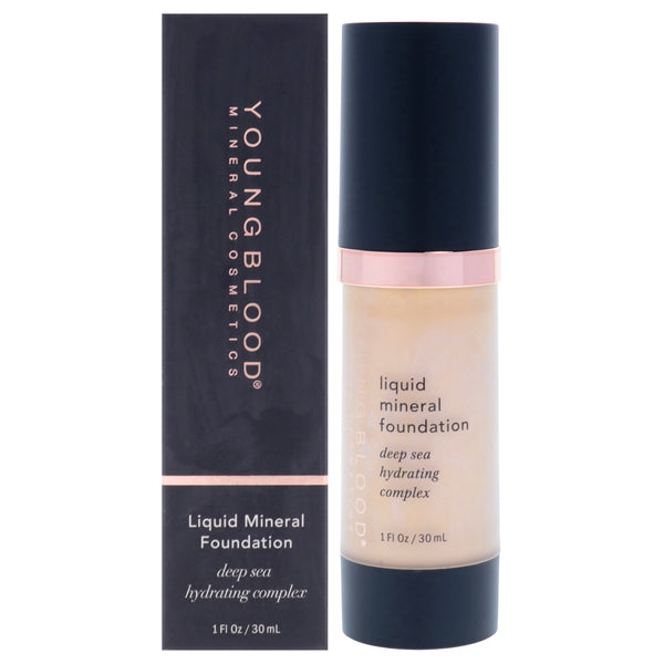 Youngblood Liquid Mineral Foundation - Shell by Youngblood for Women - 1 oz Foundation