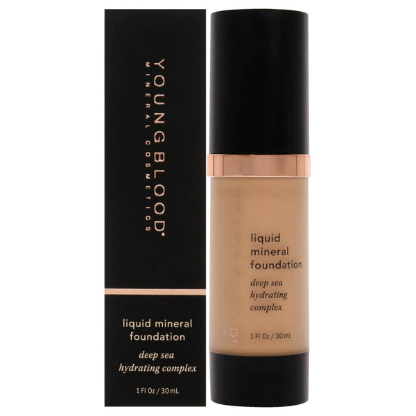 Youngblood Liquid Mineral Foundation - Sun Kissed by Youngblood for Women - 1 oz Foundation