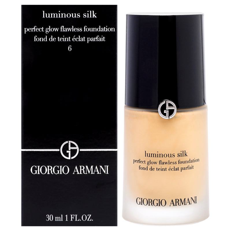 Giorgio Armani Luminous Silk Foundation - 6 Medium-Olive by Giorgio Armani for Women - 1 oz Foundation