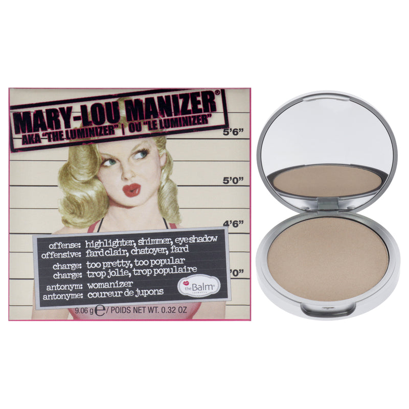 TheBalm Mary-Lou Manizer by the Balm for Women - 0.32 oz Compact