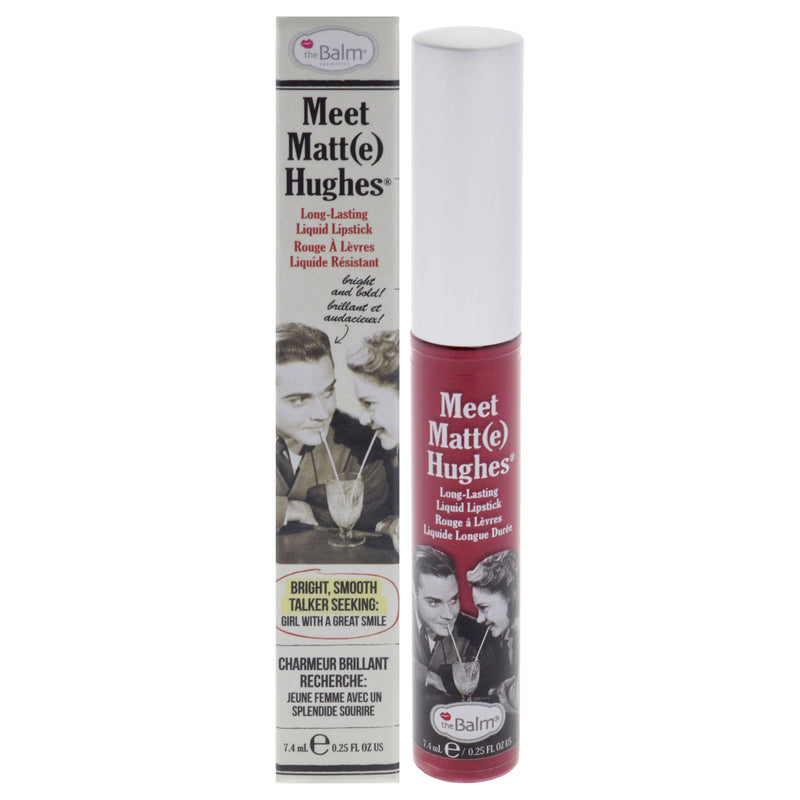 TheBalm Meet Matte Hughes Long Lasting Liquid Lipstick - Dedicated by the Balm for Women - 0.25 oz Lip Gloss