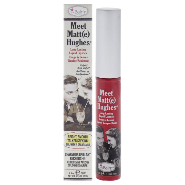 TheBalm Meet Matte Hughes Long Lasting Liquid Lipstick - Devoted by the Balm for Women - 0.25 oz Lip Gloss