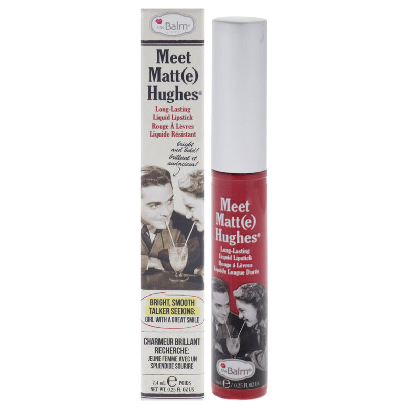 TheBalm Meet Matte Hughes Long Lasting Liquid Lipstick - Devoted by the Balm for Women - 0.25 oz Lip Gloss