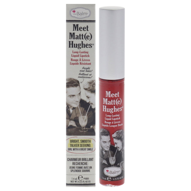 TheBalm Meet Matte Hughes Long Lasting Liquid Lipstick - Loyal by the Balm for Women - 0.25 oz Lip Gloss