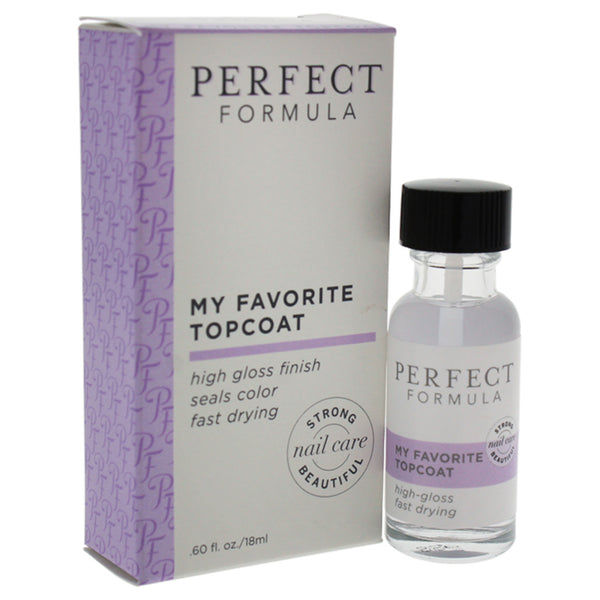 Perfect Formula My Favorite Topcoat by Perfect Formula for Women - 0.6 oz Nail Treatment