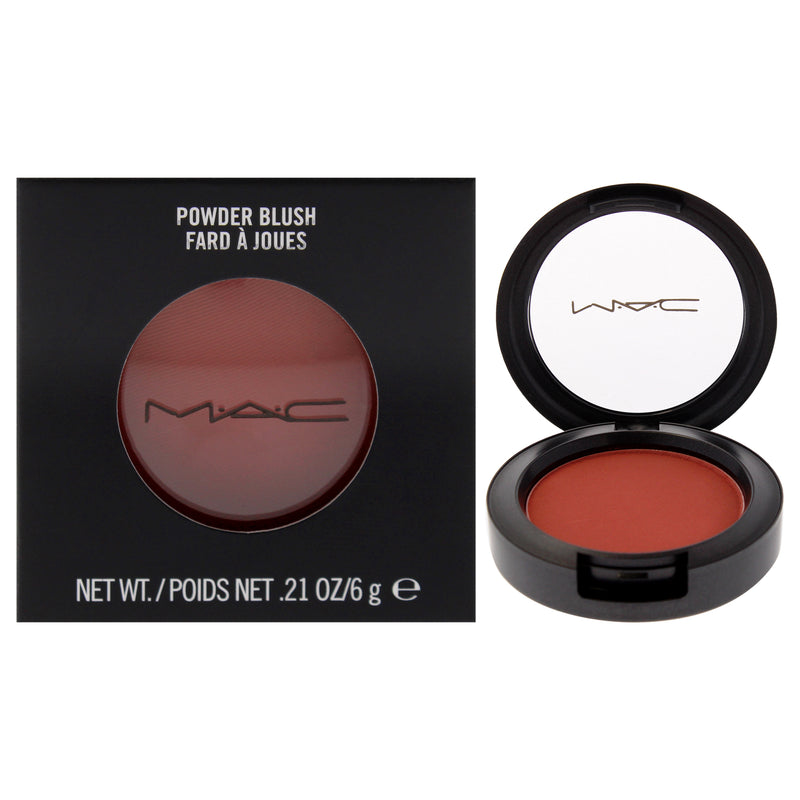 MAC Powder Blush - Burnt Pepper by MAC for Women - 0.21 oz Blush