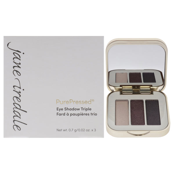 Jane Iredale PurePressed Eyeshadow Triple - Sundown by Jane Iredale for Women - 0.06 oz Eye Shadow
