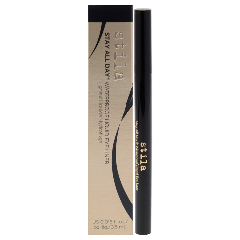 Stila Stay All Day Waterproof Liquid Eye Liner - Intense Black by Stila for Women - 0.016 oz Eyeliner
