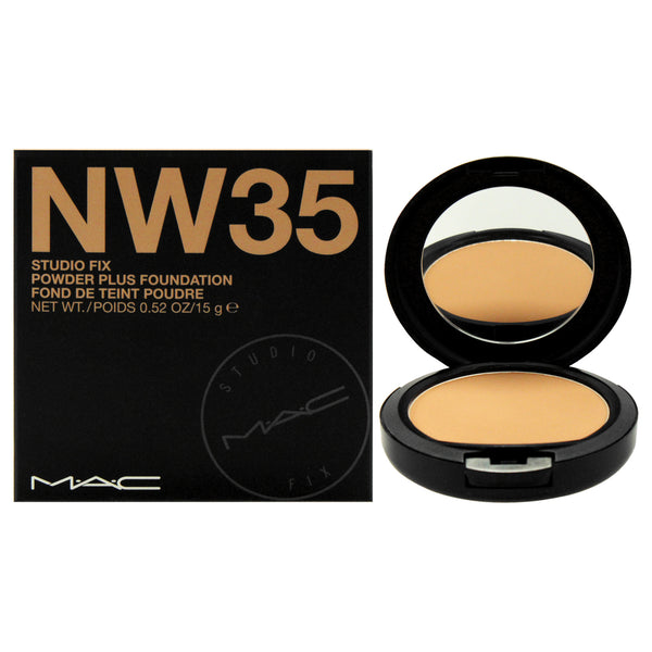 MAC Studio Fix Powder Plus Foundation - NW35 by MAC for Women - 0.52 oz Foundation