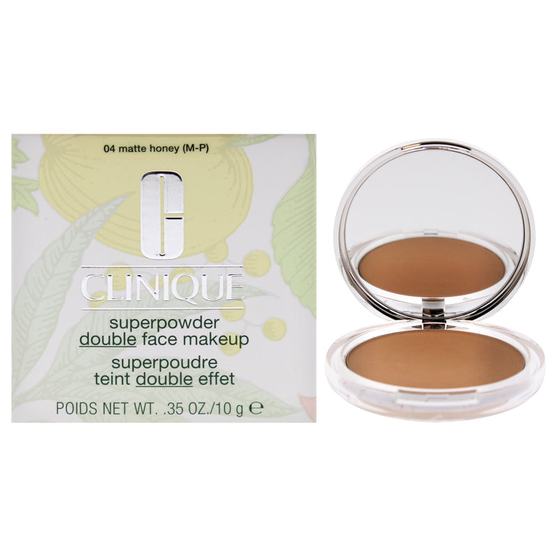 Clinique Superpowder Double Face Makeup - 04 Matte Honey (M-P)-Dry Combination by Clinique for Women - 0.35 oz Powder