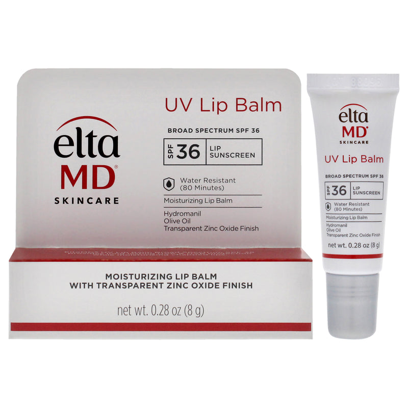 EltaMD UV Lip Balm Suscreen SPF 36 by EltaMD for Women - 0.28 oz Lip Balm
