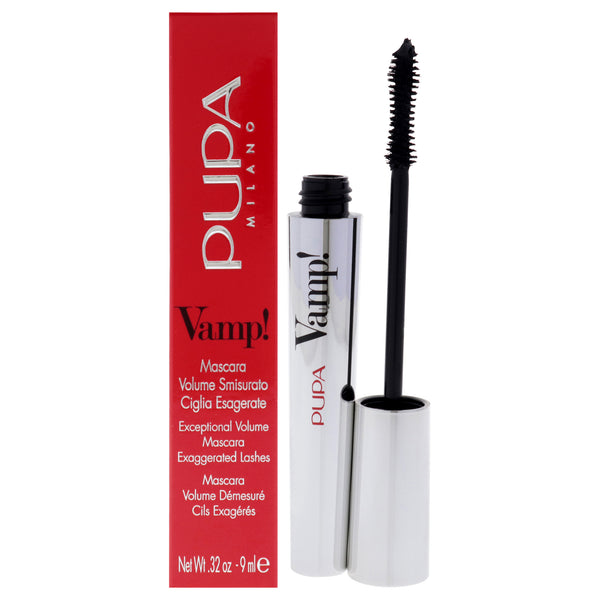 Pupa Milano Vamp! Mascara - 100 Extra Black by Pupa Milano for Women - 0.32 oz Mascara