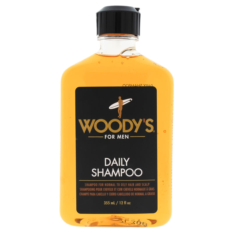 Woodys Daily Shampoo by Woodys for Men - 12 oz Shampoo