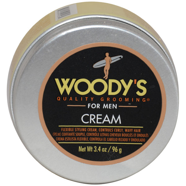 Woodys Flexible Styling Cream by Woodys for Men - 3.4 oz Cream