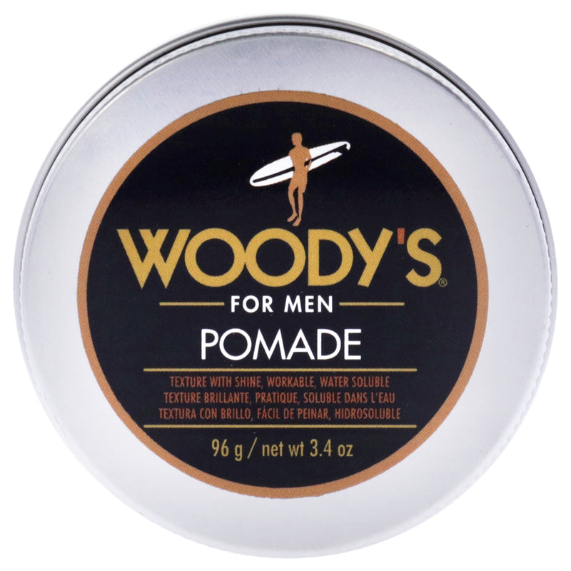 Woodys Pomade by Woodys for Men - 3.4 oz Pomade