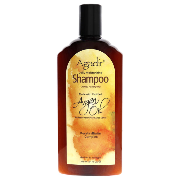 Agadir Argan Oil Argan Oil Daily Moisturizing Shampoo by Agadir for Unisex - 12.4 oz Shampoo