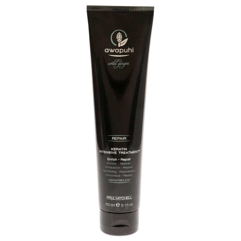 Paul Mitchell Awapuhi Wild Ginger Keratin Intensive Treatment by Paul Mitchell for Unisex - 5.1 oz Treatment