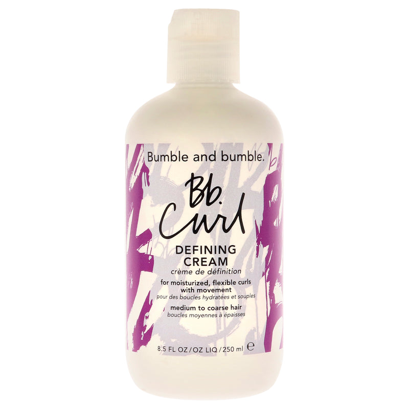 Bumble and Bumble Bb Curl Defining Cream by Bumble and Bumble for Unisex - 8.5 oz Cream