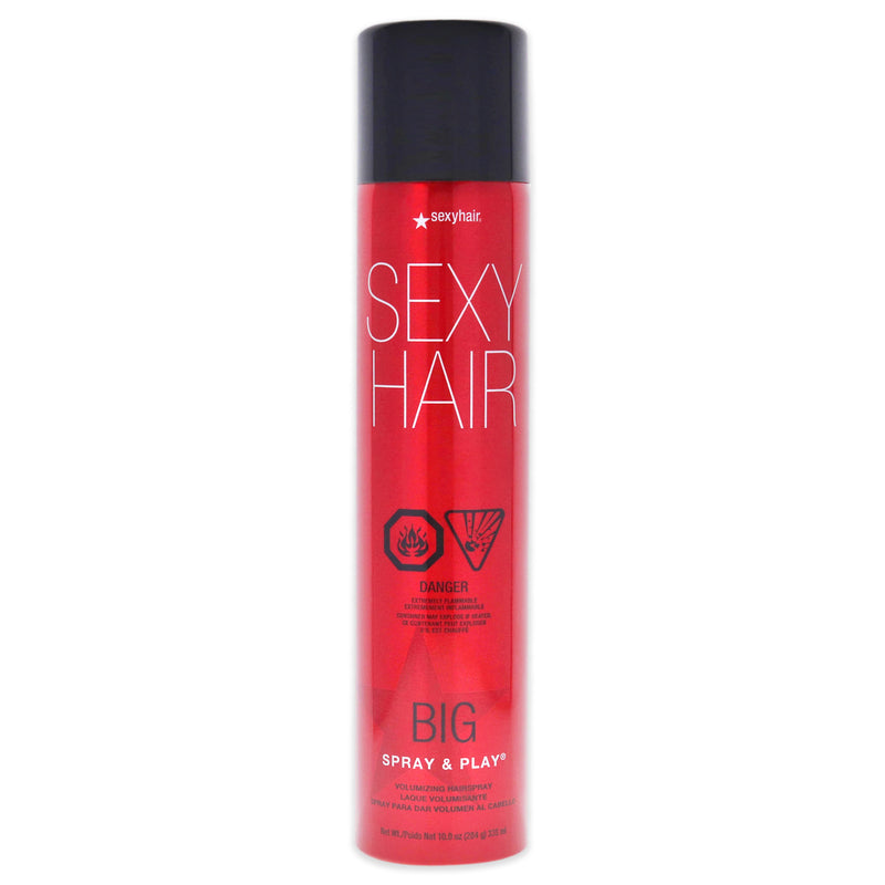 Sexy Hair Big Sexy Hair Spray and Play by Sexy Hair for Unisex - 10 oz Hair Spray