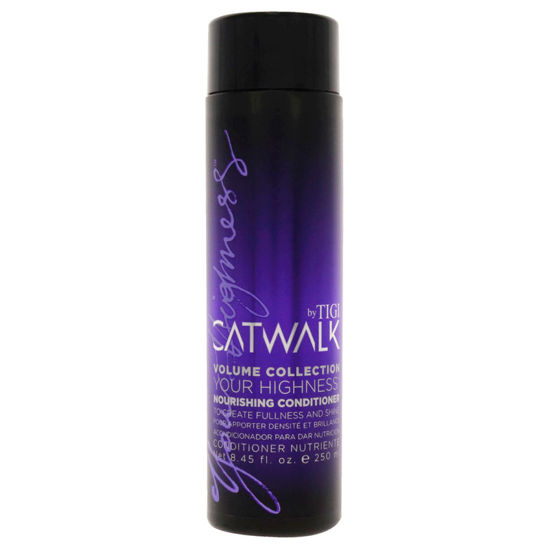 Tigi Catwalk Your Highness Nourishing Conditioner by TIGI for Unisex - 8.45 oz Conditioner