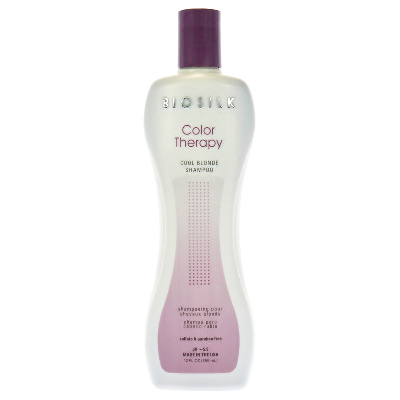 BioSilk Color Therapy Cool Blonde Shampoo by Biosilk for Unisex - 12 oz Shampoo