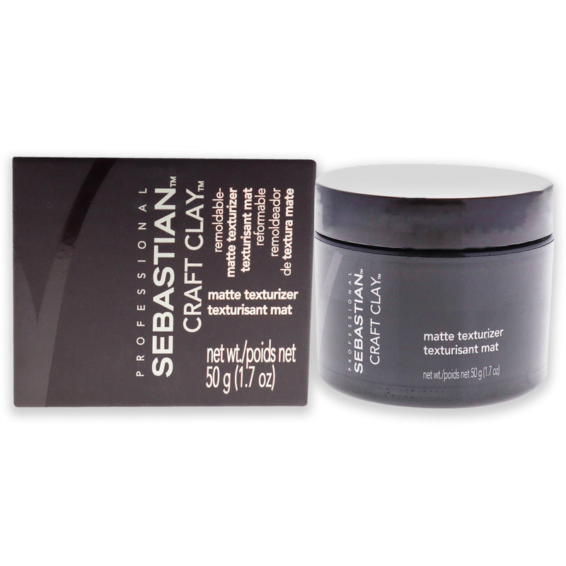 Sebastian Craft Clay Remoldable Matte Texturizer by Sebastian for Unisex - 1.7 oz Clay