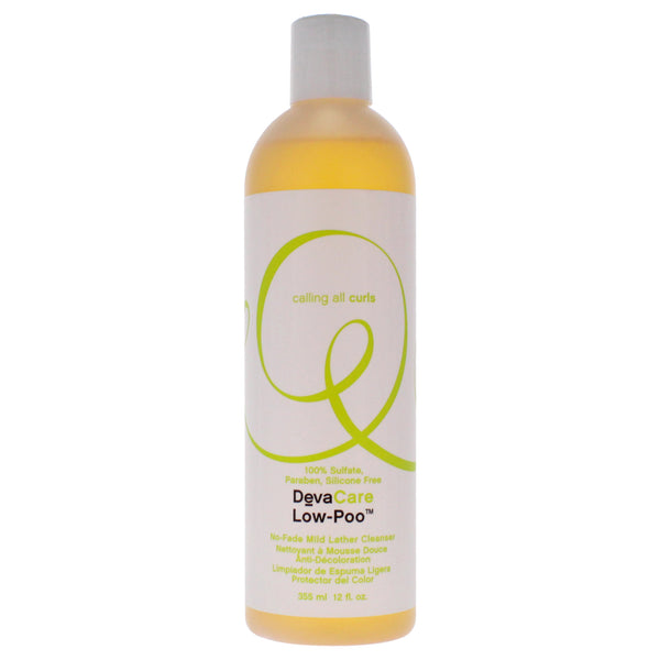 DevaCurl DevaCare Low-Poo No-Fade Mild Lather Cleanser by DevaCurl for Unisex - 12 oz Cleanser