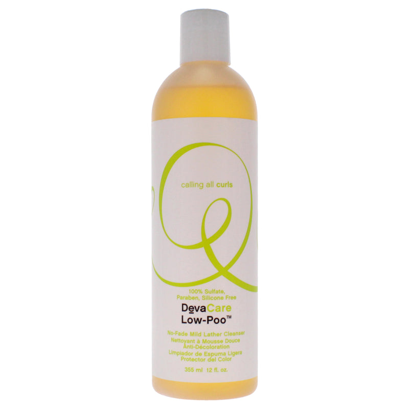 DevaCurl DevaCare Low-Poo No-Fade Mild Lather Cleanser by DevaCurl for Unisex - 12 oz Cleanser