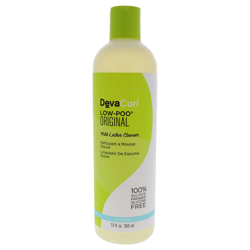 DevaCurl Low-Poo Original Mild Lather Cleanser by DevaCurl for Unisex - 12 oz Cleanser
