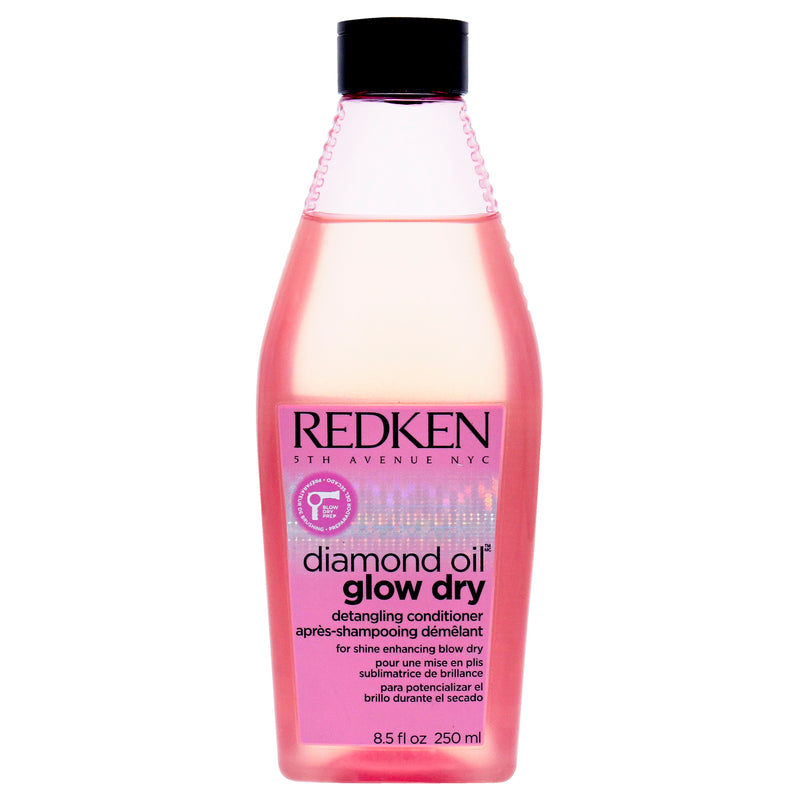 Redken Diamond Oil Glow Dry Detangling Conditioner by Redken for Unisex - 8.5 oz Conditioner