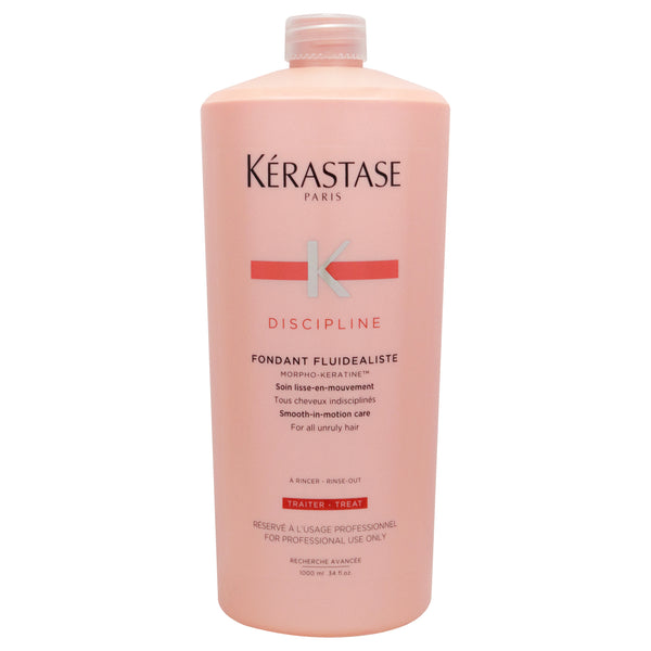 Kerastase Discipline Fondant Fluidealiste Smooth-in-Motion Care by Kerastase for Unisex - 34 oz Conditioner
