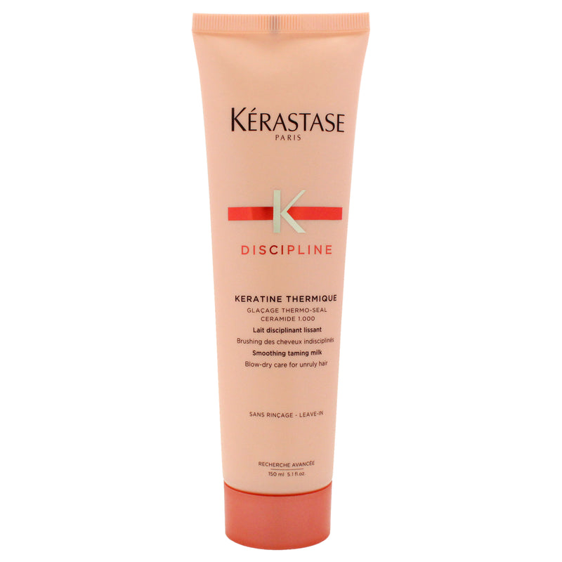 Kerastase Discipline Keratine Thermique Smoothing Taming Milk Anti-Frizz by Kerastase for Unisex - 5.1 oz Treatment