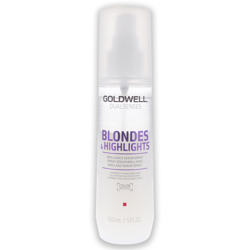 Goldwell Dualsenses Blondes Highlights Brillance Serum Spray by Goldwell for Unisex - 5 oz Serum