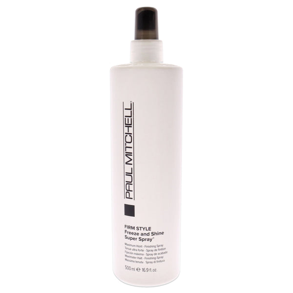 Paul Mitchell Freeze Shine Super Spray by Paul Mitchell for Unisex - 16.9 oz Hair Spray