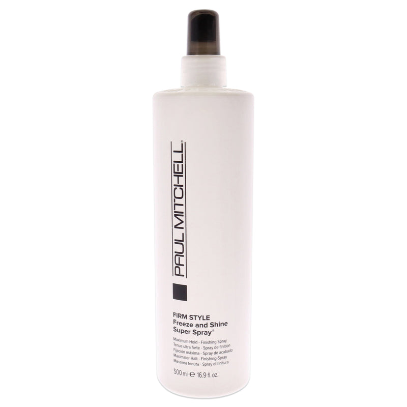 Paul Mitchell Freeze Shine Super Spray by Paul Mitchell for Unisex - 16.9 oz Hair Spray