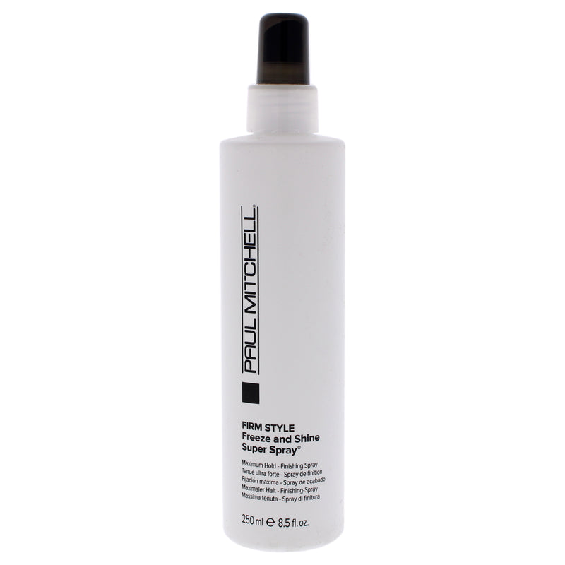 Paul Mitchell Freeze Shine Super Spray by Paul Mitchell for Unisex - 8.5 oz Hair Spray