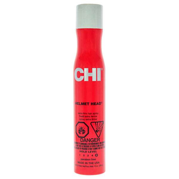 CHI Helmet Head Extra Firm Hair Spray by CHI for Unisex - 10 oz Hair Spray