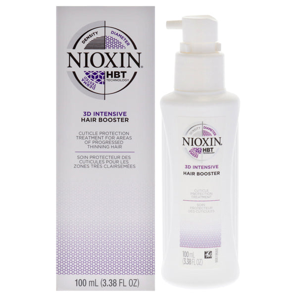 Nioxin 3D Intensive Therapy Hair Booster by Nioxin for Unisex - 3.38 oz Treatment