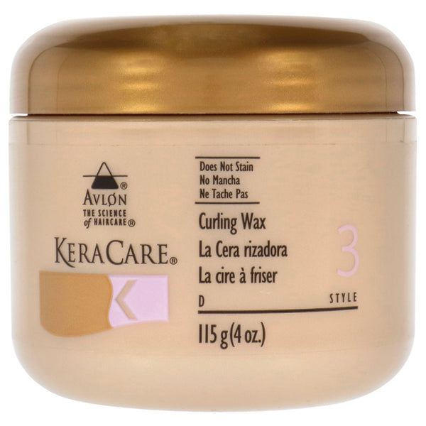 Avlon KeraCare Curling Wax by Avlon for Unisex - 4 oz Wax