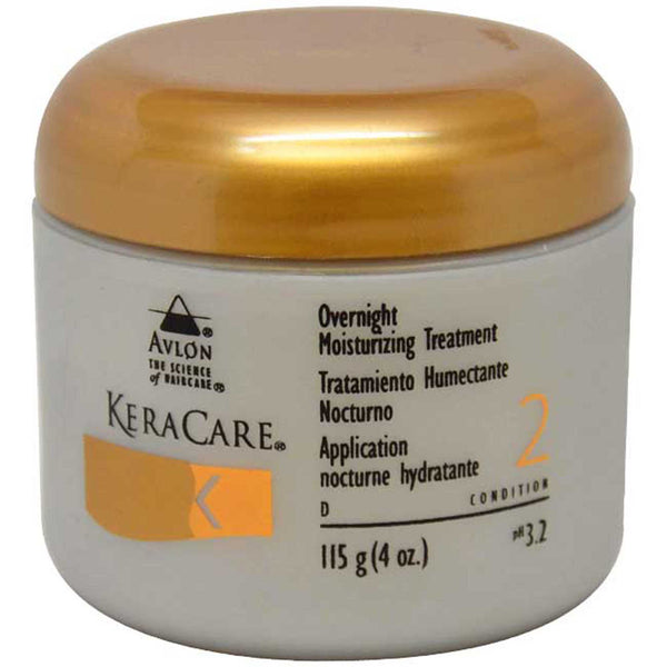 Avlon KeraCare Overnight Moisturizing Treatment by Avlon for Unisex - 4 oz Treatment