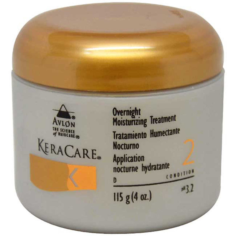 Avlon KeraCare Overnight Moisturizing Treatment by Avlon for Unisex - 4 oz Treatment
