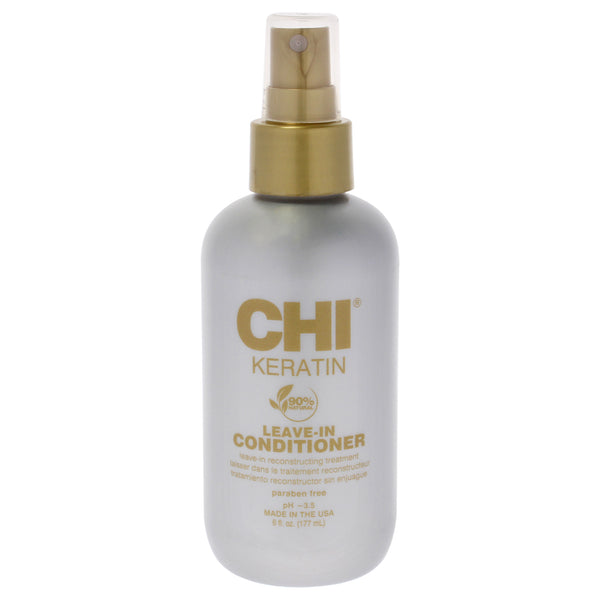 CHI Keratin Leave-In Conditioner by CHI for Unisex - 6 oz Conditioner