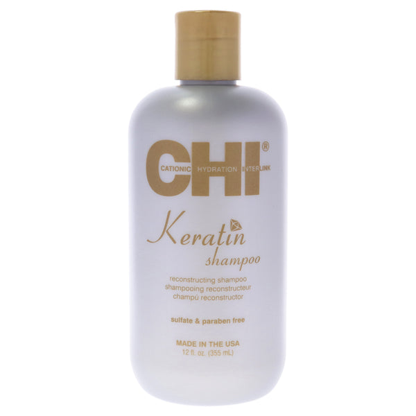 CHI Keratin Reconstructing Shampoo by CHI for Unisex - 12 oz Shampoo