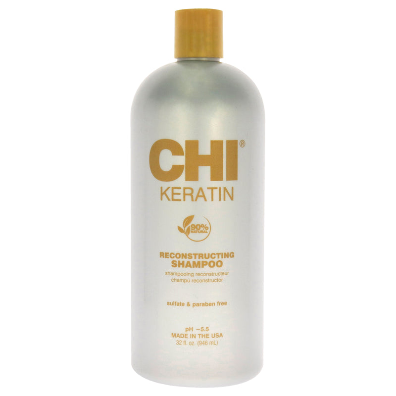 CHI Keratin Reconstructing Shampoo by CHI for Unisex - 32 oz Shampoo