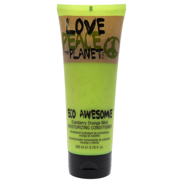 Tigi Love Peace and the Planet Eco Awesome Moisturizing Conditioner by TIGI for Unisex - 6.76 oz Conditioner