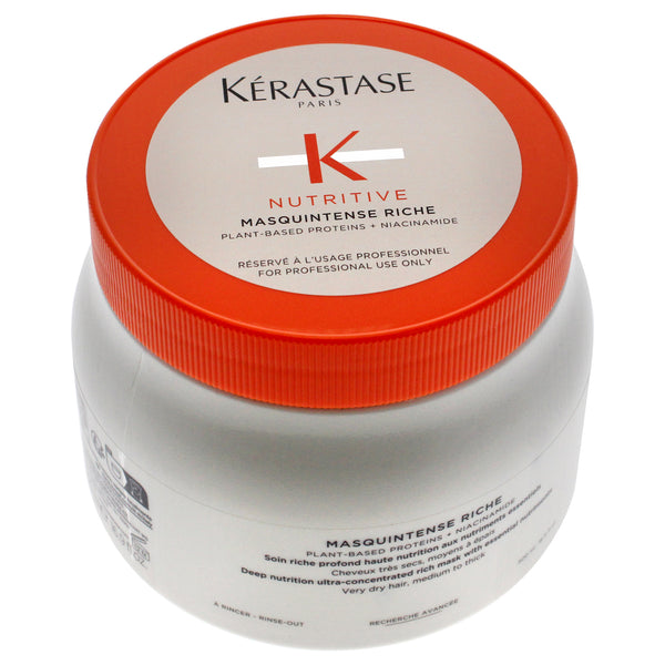 Kerastase Nutritive Masquintense Riche - Thick Hair by Kerastase for Unisex - 16.9 oz Mask